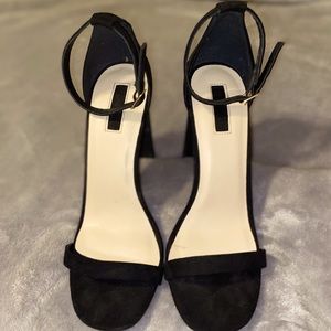 Black heels